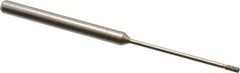 Made in USA - 1/8" Head Thickness CBN Grinding Pin - 1/8" Shank Diam x 1-1/4" Shank Length - Apex Tool & Supply
