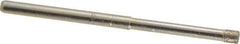 Made in USA - 1/8" Head Diam x 5/32" Head Thickness CBN Grinding Pin - 1/8" Shank Diam x 1-1/4" Shank Length, Coarse Grade - Apex Tool & Supply