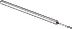 Made in USA - 1/8" Head Thickness Diamond (Abrasive) Grinding Pin - 1/8" Shank Diam x 1-7/8" Shank Length, Coarse/Fine Grade - Apex Tool & Supply