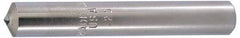 Made in USA - 1/4 Carat Single Point Diamond Dresser - 3" Long x 3/8" Shank Diam - Apex Tool & Supply