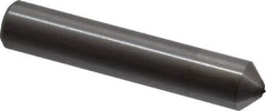 Made in USA - 0.5 Max Convex Radius Single Point Diamond Dresser - 2" Long x 3/8" Shank Diam - Apex Tool & Supply