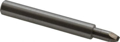 Made in USA - 0.02 Max Concave Radius Single Point Diamond Dresser - 2" Long x 3/8" Shank Diam - Apex Tool & Supply