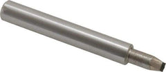 Made in USA - 0.032" Max Concave Radius Single Point Diamond Dresser - 2" Long x 3/8" Shank Diam - Apex Tool & Supply