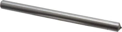 Made in USA - 1/4 Carat Single Point Diamond Dresser - 6" Long x 7/16" Shank Diam - Apex Tool & Supply