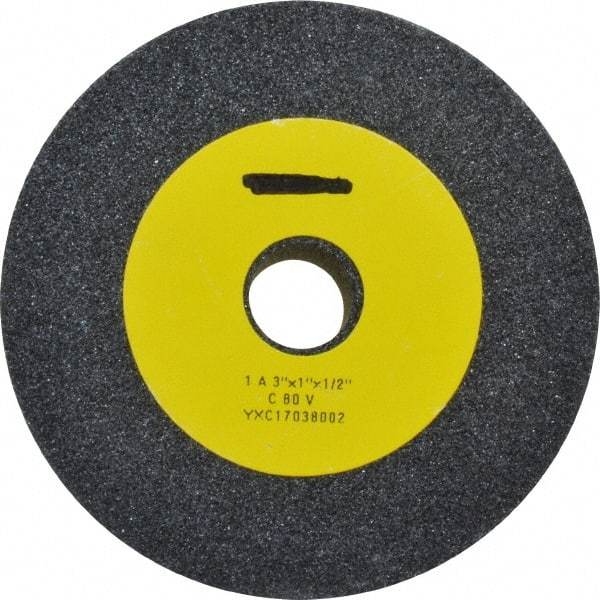 Value Collection - 3" Diam Truing Tool Replacement Wheel - 1" Thick x 1/2" Hole, For Truing Diamond & CBN Wheels - Apex Tool & Supply