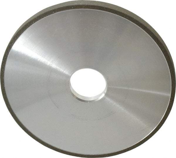 Made in USA - 6" Diam x 1-1/4" Hole x 3/8" Thick, 100 Grit Surface Grinding Wheel - Diamond, Type 1A1, Fine Grade - Apex Tool & Supply