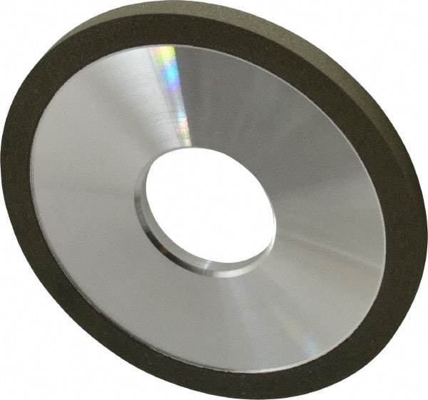 Made in USA - 4" Diam x 1-1/4" Hole x 1/4" Thick, 150 Grit Surface Grinding Wheel - Diamond, Type 1A1, Very Fine Grade - Apex Tool & Supply