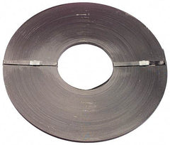 Value Collection - 865" Long x 5/8" Wide, Ribbon Coil Steel Strapping - 1,000 Lb Capacity, 0.02" Thick - Apex Tool & Supply