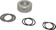 Allied Machine and Engineering - 1/4 NPT, 1-3/4" ID x 3" OD, Rotary Coolant Adapter for Indexable Tools - 1-3/8" Thick, 3/8 NC" Drive Rod Thread, 1-3/8" OAL, Series T-A - Apex Tool & Supply