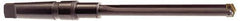 Allied Machine and Engineering - Series 3, 1-13/32 to 1-7/8" Diam, 4MT Taper Shank, Straight Flute Spade Drill - 31" Max Depth, 34-3/8" Body Length, 38-13/16" OAL, Extended Length, Through Coolant - Apex Tool & Supply