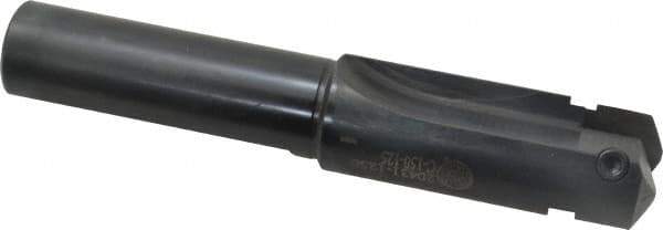 Allied Machine and Engineering - Series C, 1-1/2 to 2-3/8" Diam, 1-1/4" Diam Straight Shank, Straight Flute Spade Drill - 4" Max Depth, 5" Body Length, 8" OAL, Short Length - Apex Tool & Supply