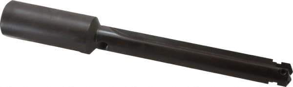 Allied Machine and Engineering - Series A, 31/32 to 1-3/8" Diam, 1-1/2" Diam Straight Shank, Straight Flute Spade Drill - 7-3/4" Max Depth, 8-9/32" Body Length, 11-1/4" OAL, Standard Length, Through Coolant - Apex Tool & Supply