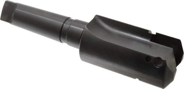Allied Machine and Engineering - Series F, 3 to 3-7/8" Diam, 5MT Taper Shank, Straight Flute Spade Drill - 5-1/2" Max Depth, 7" Body Length, 11-5/8" OAL, Short Length - Apex Tool & Supply