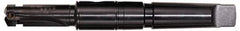 Allied Machine and Engineering - Series D, 2 to 2-7/8" Diam, 5MT Taper Shank, Straight Flute Spade Drill - 9" Max Depth, 11-15/16" Body Length, 16-13/16" OAL, Standard Length, Through Coolant - Apex Tool & Supply