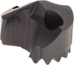 Sumitomo - Series SMD, 53/64" Diam Grade ACX70 140° Replaceable Drill Tip - Carbide, TiAlCr/TiSi Finish, Through Coolant - Apex Tool & Supply
