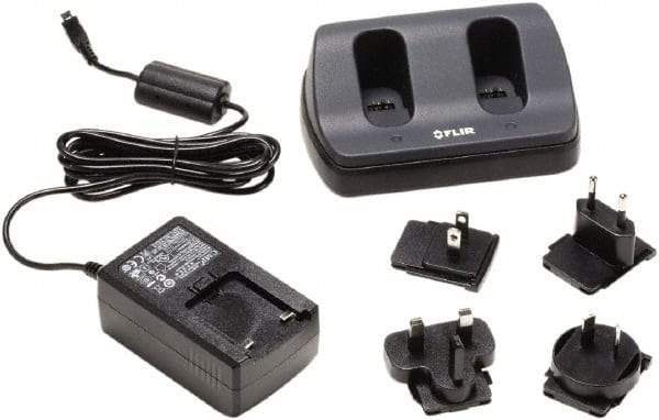 FLIR - Thermal Imaging Battery Charger - Use with FLIR Exx Series Thermal Cameras & FLIR Exxbx Series Thermal Cameras - Apex Tool & Supply