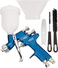 DeVilbiss - Gravity Feed High Volume/Low Pressure Paint Spray Gun - 100 Max psi, For High Solids, Industrial Automotive, Waterborne - Apex Tool & Supply