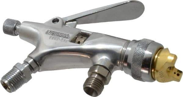 DeVilbiss - High Volume/Low Pressure Paint Spray Gun - 100 Max psi, For High Solids, Industrial Automotive, Waterborne - Apex Tool & Supply