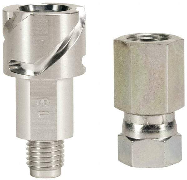 DeVilbiss - Paint Sprayer Siphon Adapter - Suction Kit Adapter 3and8 NPS, Compatible with Spray Guns with 3/8 inch NPS Inlet - Apex Tool & Supply