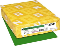 Neenah Paper - 8-1/2" x 11" Gamma Green Colored Copy Paper - Use with Laser Printers, Inkjet Printers, Copiers - Apex Tool & Supply