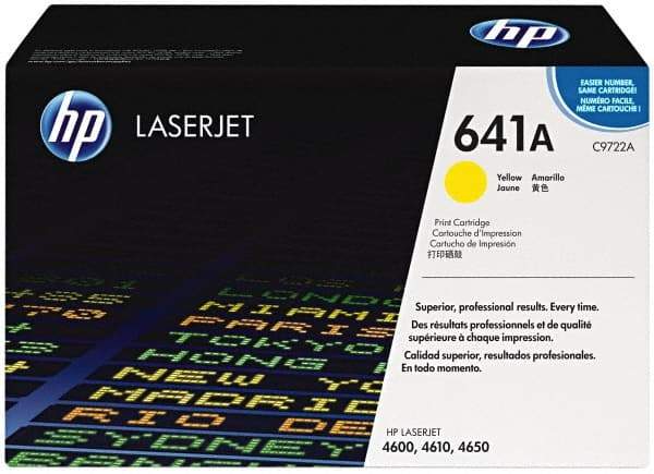 Hewlett-Packard - Yellow Toner Cartridge - Use with HP Color LaserJet 4600, 4650 - Apex Tool & Supply