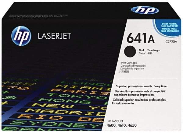 Hewlett-Packard - Black Toner Cartridge - Use with HP Color LaserJet 4600, 4650 - Apex Tool & Supply