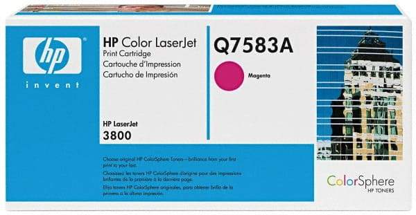 Hewlett-Packard - Magenta Toner Cartridge - Use with HP Color LaserJet 3800, CP3505 - Apex Tool & Supply