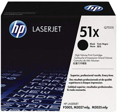 Hewlett-Packard - Black Toner Cartridge - Use with HP LaserJet M3027mfp, M3035mfp, P3005 - Apex Tool & Supply