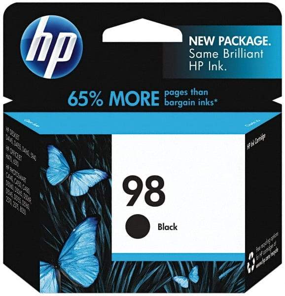 Hewlett-Packard - Black Ink Cartridge - Use with HP Photosmart 2570, 2575, D5060, D5065, D5069, D5145, D5155, D5160, 8050, Deskjet D4145, D4155, D4160, 6310, 5940 - Apex Tool & Supply