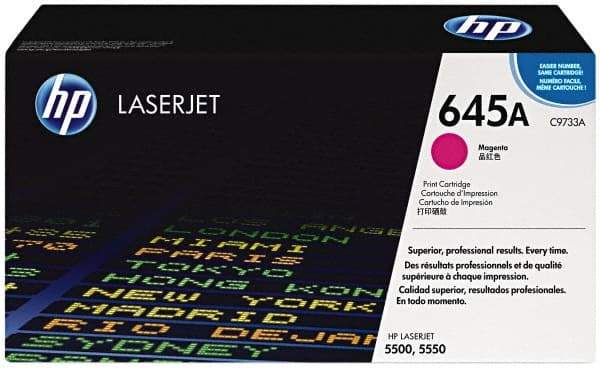 Hewlett-Packard - Magenta Toner Cartridge - Use with HP Color Laser Jet 5500, 5550 - Apex Tool & Supply