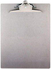 Saunders - 13-1/4 Inch Long x 9 Inch Wide x 1-3/4 Inch High, Clip Board - Silver - Apex Tool & Supply