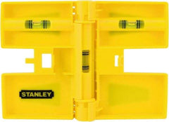 Stanley - Post Levels Side Width (Decimal Inch): 6.1250 Number of Vials: 3 - Apex Tool & Supply