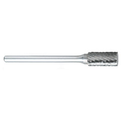 ‎SN-51 -1/4 × 1/4 LOC × 1/8 Shank × 1-1/2 OAL Inverted Taper Carbide Medium Tough Cut Burr - Apex Tool & Supply