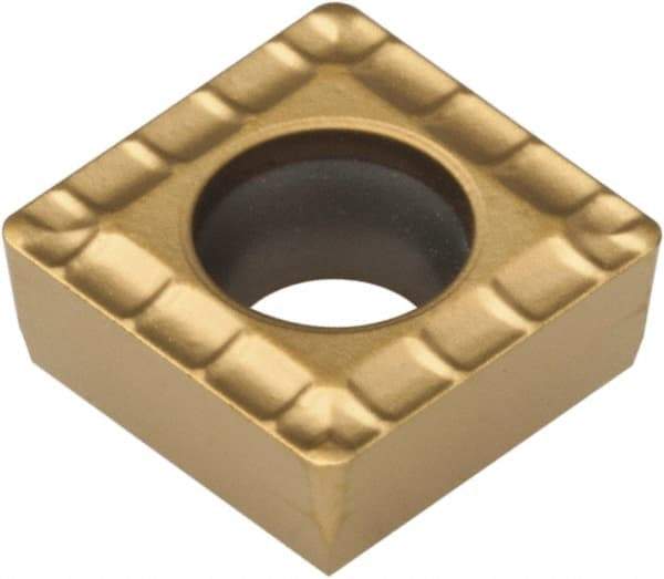 Kennametal - SPGT MD Grade KC7140 Carbide Indexable Drill Insert - TiN Finish, 1/4" Inscribed Circle - Apex Tool & Supply