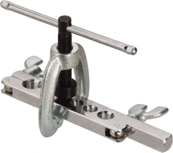 Value Collection - 3/16 to 5/8" Pipe Capacity, Flaring Tool Kit - 7 Pieces, Cuts Copper - Apex Tool & Supply