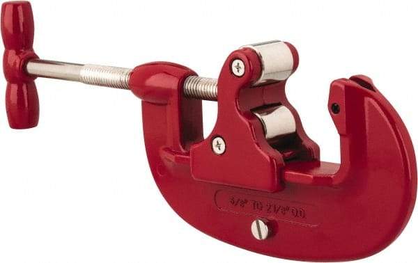 Value Collection - 5/8" to 2-1/8" Pipe Capacity, Tube Cutter - Cuts Copper - Apex Tool & Supply