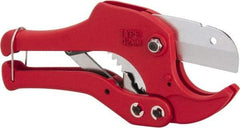Value Collection - 1/8" to 1-5/8" Pipe Capacity, Pipe Cutter - Cuts Plastic - Apex Tool & Supply