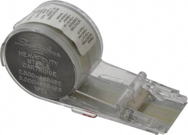 Swingline - 3/8" Leg Length, Galvanized/Low-Carbon Steel Staple Cartridge Roll - 70 Sheet Capacity, For Use with Swingline Heavy-Duty 270 - Apex Tool & Supply