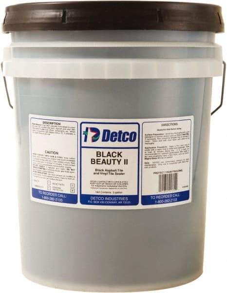 Detco - 5 Gal Pail Finish - Use on Resilient Flooring - Apex Tool & Supply