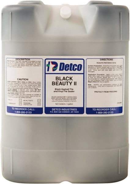 Detco - 5 Gal Container Finish - Use on Resilient Flooring - Apex Tool & Supply