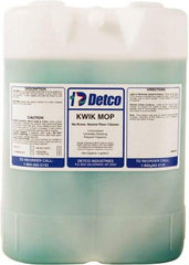 Detco - 5 Gal Container Cleaner - Use on Resilient Flooring - Apex Tool & Supply