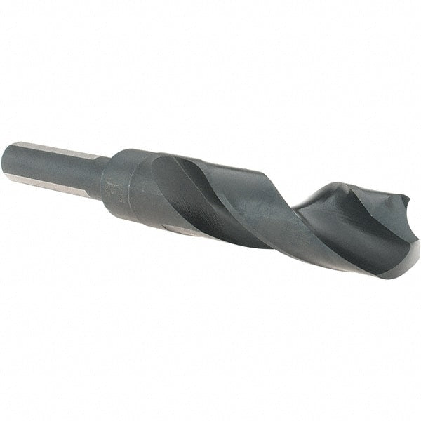 Cle-Line - 13/16" Drill, 118° Point, High Speed Steel Silver Deming & Reduced Shank Drill Bit - Apex Tool & Supply