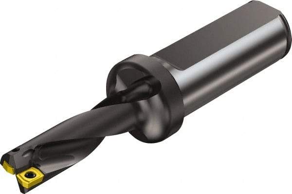 Sandvik Coromant - 39mm Max Drill Depth, 3xD, 12mm Diam, Indexable Insert Drill - 2 Inserts, 20mm Shank Diam, Flange Shank - Apex Tool & Supply