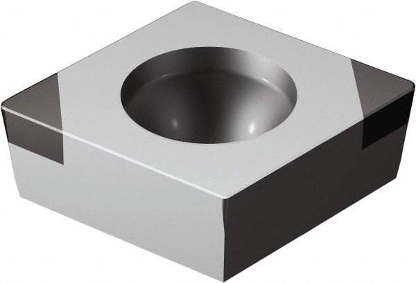 Sandvik Coromant - CCGW32.52 Grade 7025 Carbide Turning Insert - Uncoated, 80° Diamond, 3/8" Inscr Circle, 5/32" Thick, 1/32" Corner Radius - Apex Tool & Supply