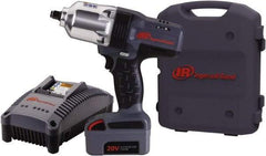 Ingersoll-Rand - 1/2" Drive 20 Volt Pistol Grip Cordless Impact Wrench & Ratchet - 1,900 RPM, 2,300 BPM, 780 Ft/Lb Torque, 1 Lithium-Ion Battery Included - Apex Tool & Supply