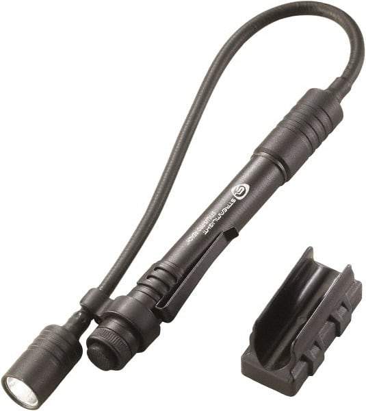 Streamlight - White LED Bulb, 38 Lumens, Mini Flashlight - Black Aluminum Body, 2 AAA Alkaline Batteries Included - Apex Tool & Supply
