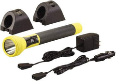 Streamlight - White LED Bulb, 350 Lumens, Industrial/Tactical Flashlight - Yellow Plastic Body, 1 6V NiMH Battery Included - Apex Tool & Supply