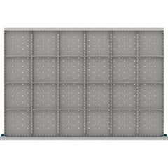 LISTA - 24-Compartment Drawer Divider Layout for 3.15" High Drawers - Apex Tool & Supply