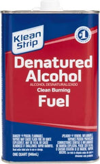 Klean-Strip - 1 Qt Denatured Alcohol - 790 gL VOC Content, Comes in Can - Apex Tool & Supply