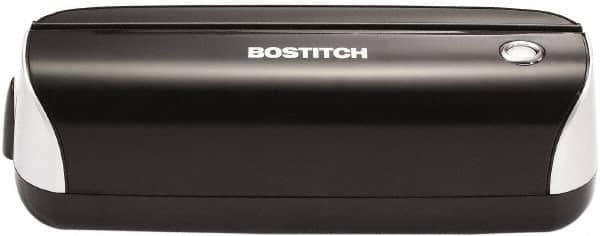 Stanley Bostitch - Paper Punches Type: 12 Sheet Electric Three Hole Punch Color: Black - Apex Tool & Supply